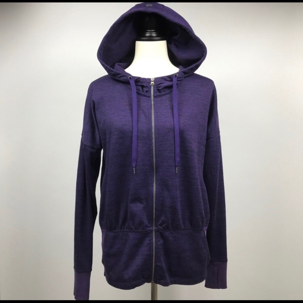 Athleta Batwing and Robin hoodie jacket